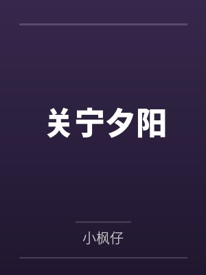 关宁夕阳